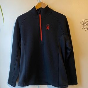 Spyder Mens Outbound Jacket 1/4 Zip Pullover Large